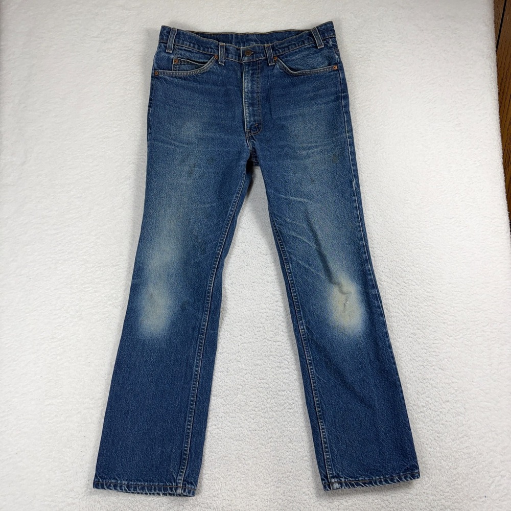 Vintage 317 Levi's Orange Tab Relaxed Fit Distressed Jeans 36x32 Fit (34.5x30)